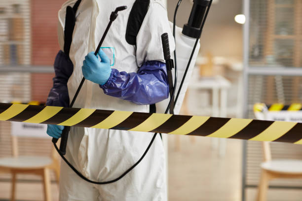Professional Biohazard Cleanup technician working in Mapleton, UT